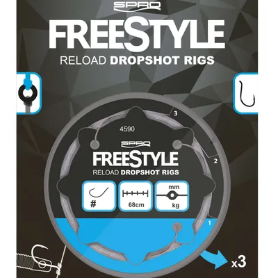 Przypon fluorocarbon Spro Freestyle Reload Drop