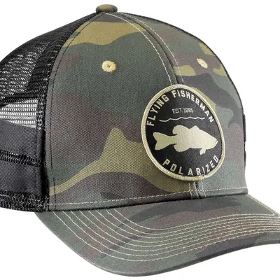 Czapka Flying Fisherman Bass Patch Trucker