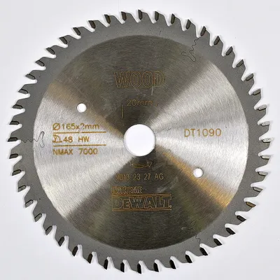 DT1090 DEWALT Tarcza Pilarska 165x20mm, 48 zęby ATB