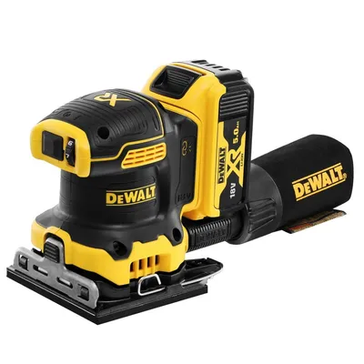 DEWALT DCW200P2 18V XR szlifierka oscylacyjna 2 x 5Ah TSTAK