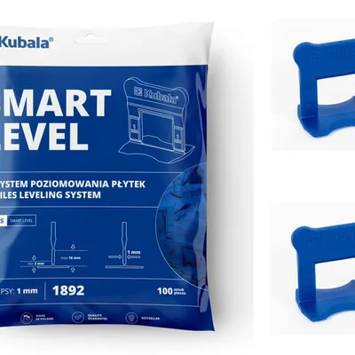 Smart level - klipsy 1,0mm; 1000 sztuk KUBALA