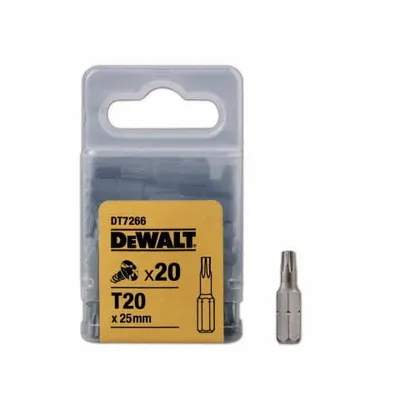 DEWALT DT7266 końcówki TORX® 25mm T20