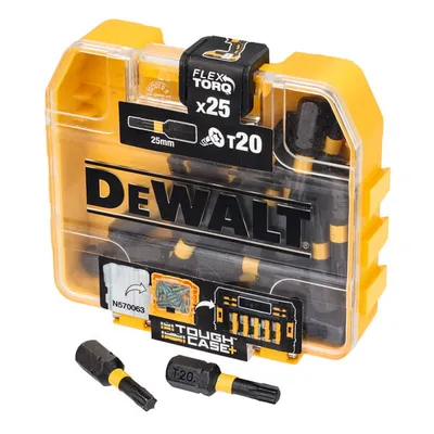 DEWALT DT70557T Pakiety końcówek wkrętarskich Extreme Impact - pudełko typu Tic Tac T20 25mm x 25szt.x21op