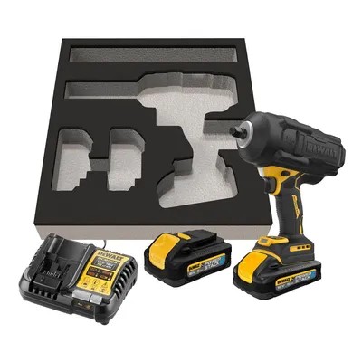 DCF961H2G DEWALT 18V XR Klucz udar. 2x5Ah PS GFN TSTAK