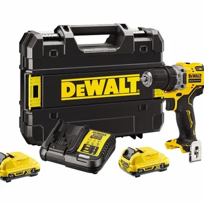 DEWALT DCD701D2 Wiertarko-wkrętarka XR Li-Ion 12V 57.5 Nm 2 x 2Ah, ładowarka 12/18V 2A DCB112, TSTAK