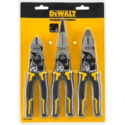 DEWALT DWHT0-70485 3 el. Zestaw szczypiec uniwersalnych