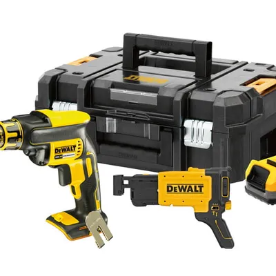 DCF620E1K DEWALT 18V XR WKRĘTARKA DO PŁYT G-K 1 X 1.7Ah POWERSTACK