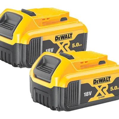 DCB184P2 DEWALT Zestaw akumulatorów 18V XR Li-Ion 2x5Ah