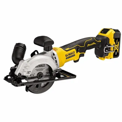 DEWALT DCS571P2 Pilarka tarczowa 18V XR 115mm 2 x 5.0Ah, ładowarką w kufrze TSTAK II.