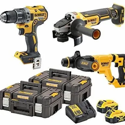 DEWALT DCK324T2 18V XR zestaw combo DCD999, DCF892, DCCS573, 2x6Ah, ładowarka