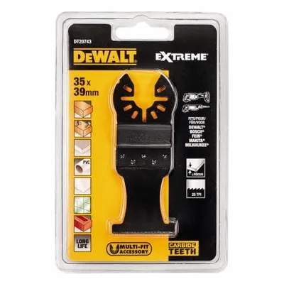 DEWALT DT20743 Brzeszczot Multi Tool 35mm (1-3/8"") Carbide Blade