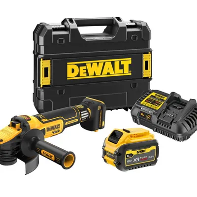 DCG409VST1 DEWALT 18V XR SZLIF. KĄT. 125MM Z REG. 1X6Ah