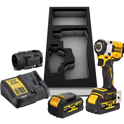 DEWALT DCF921P2G 18V XR KOMPAKTOWY KLUCZ UDAROWY 1/2" GFN 2X5Ah