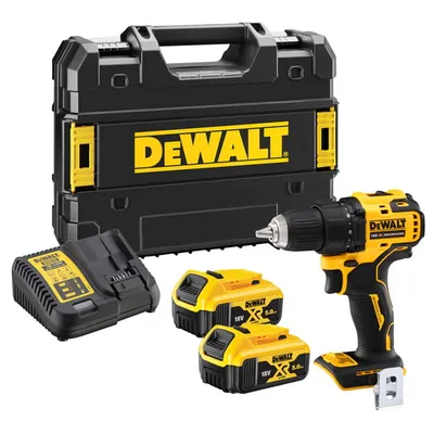 DEWALT DCD708P2T wiertarko-wkrętarka XR Li-Ion 18V 65Nm 2 x 5Ah TSTAK