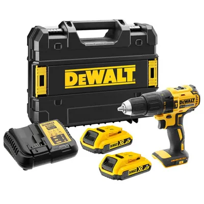 DCD778D2T DEWALT wiertarko-wkrętarka z udarem 18V XR 65Nm 2x2Ah