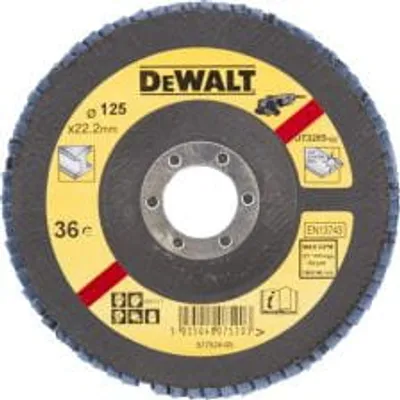 DT3265 DEWALT Tarcza listkowa 125mm x 22.2 gr. 36 wygięta Typ29