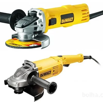 DEWALT DWE492DUO2 230 mm , 2000W, 6600 obr/min, 2 poz. rękojeści, osłona ochronna, wew. i zew. kołnierz mocujący tarcze + DWE4157