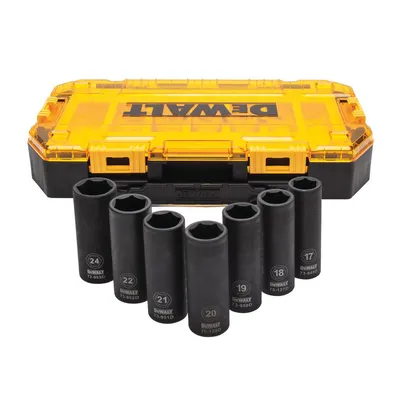 DEWALT DWMT74737-0 7 el. zestaw głębokich nasadek udarowych 1/2"