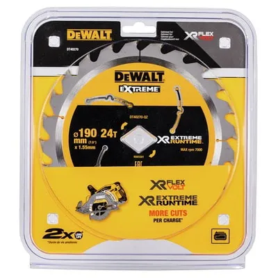 DEWALT DT40270 Tarcza pilarska do DCS577 190x24T CTB