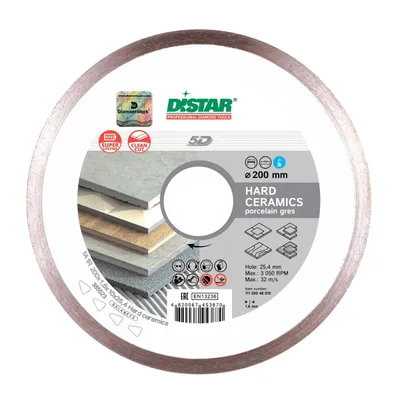 DISTAR Tarcza Hard Ceramics 125mm