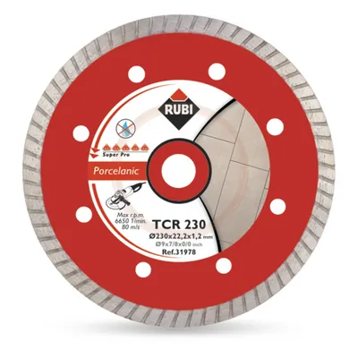 RUBI TCR 180 SUPERPRO Tarcza diamentowa do gresu