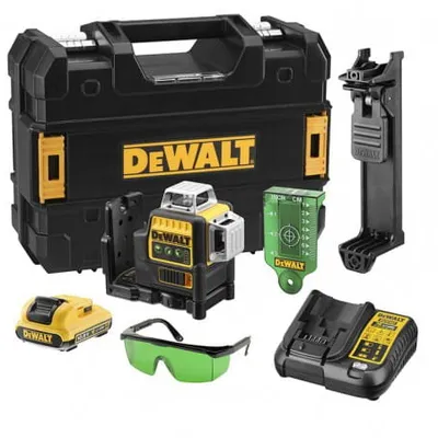 DEWALT LASER KRZYŻOWY DCE089D1G - ZIELONY TSTAK