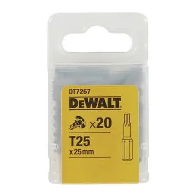 DEWALT DT7267 końcówki TORX® 25mm T25