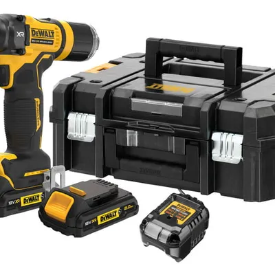 DCF403D2GT DEWALT 18V XR Nitownica 10KN 25mm 2x2Ah GFN