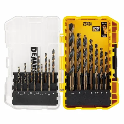 DEWALT DT70728 Zestaw wierteł do metalu 19pc Black&Gold Drilling Set