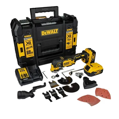 DCS356P2 DEWALT Wielofunkcyjne narzędzie oscylacyjne 18V XR 2 x 5Ah T-STAK