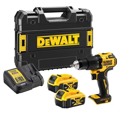 DCD709P2T DEWALT wiertarko-wkrętarka z udarem 18V XR 65Nm 2x5Ah