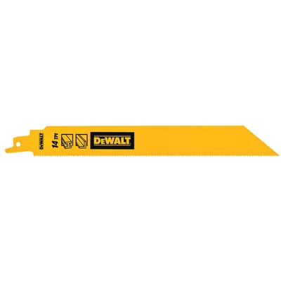 DT90387 DEWALT Bimetalowy brzeszczot 228mm do metalu 1.8TPI