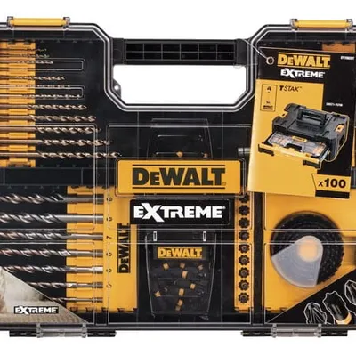 DEWALT DT70620T Zestaw akcesoriów 100 części