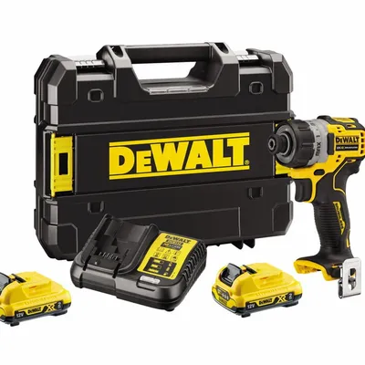 DEWALT DCF601D2 Kompaktowa wkrętarka 12V 2 x 2Ah , ładowarka, kufer TSTAK