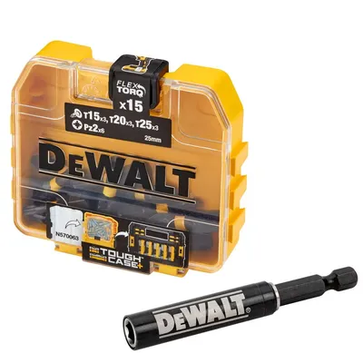 DEWALT Zestaw do wkręcania - udarowy TORSION DT70522T