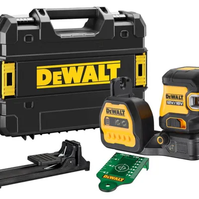 DCE825NG18 DEWALT 12/18V Laser krzyżowy zielony 5 –punktowy