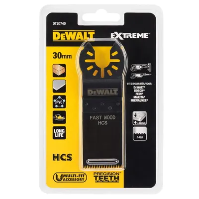 DEWALT DT20740 Brzeszczot Multi Tool Oscillating HCS blade 30mm Hardwood