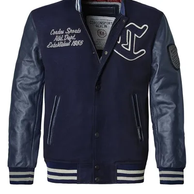 CORDON TEAM JACKET DARK NAVY - legendarna męska kurtka typu college