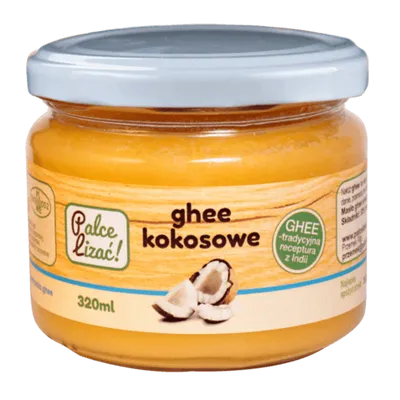 Masło sklarowane Ghee kokosowe 320ml