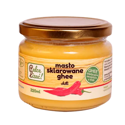 Masło sklarowane Ghee chilli 320ml