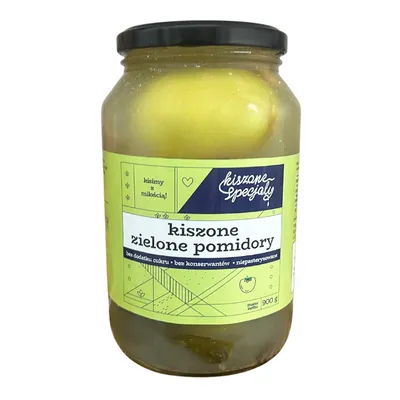 Kiszone zielone pomidory 900g