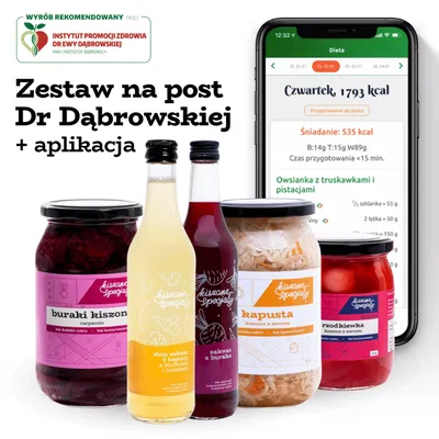 Zestaw na post Dr Dąbrowskiej + dostęp do aplikacji