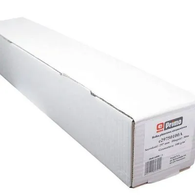 Papier do plotera 297mm x50m 100g EPRIMO Atramentowy e29750100A gilza 50mm