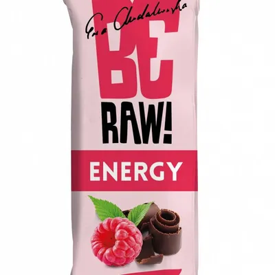 Baton BeRAW malinowy BAKALLAND 40g