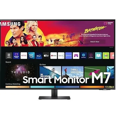 Samsung Monitor 43 cale LS43BM700UPXEN VA 3840x2160 UHD 16:9 2xHDMI 1xUSB-C (65W) 4 ms (GTG) głośniki płaski SMART 2 lata d2d