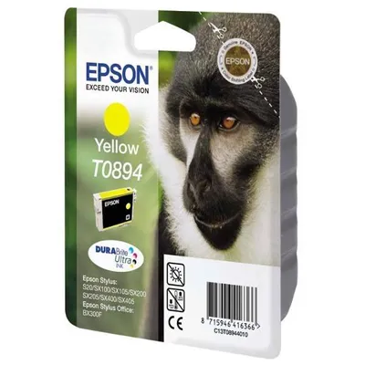 Epson oryginalny ink / tusz C13T08944011, yellow, 3,5ml, Epson Stylus S20, SX100, SX200, SX400