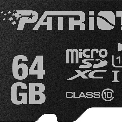 Patriot Karta pamięci MicroSDXC 64GB LX Series