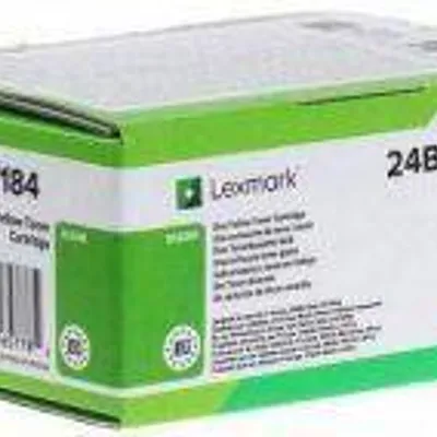 Toner oryginalny LEXMARK 24B7184 Yellow 6000 stron