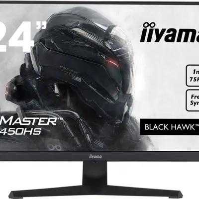 IIYAMA Monitor 23.8 cala G2450HS-B1 VA,FHD,75Hz,1ms,Freesync,HDMI,DP,2x2W