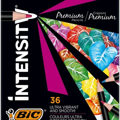 Kredki ołówkowe BIC INTENSITY PREMIUM 951852 mix*36